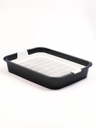 Туалет «Белла мини» для кошек, с сеткой, 35×26×6 см, Серый - Фото 2