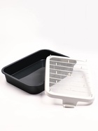 Туалет «Белла мини» для кошек, с сеткой, 35×26×6 см, Серый - Фото 6