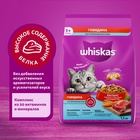 Сухой корм Whiskas для стерилизованных кошек, говядина, 1,3 кг 10900077 - фото 16601913