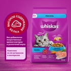 Сухой корм Whiskas для кошек, лосось, подушечки, 1,3 кг 10900078 - фото 16601924