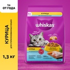Сухой корм Whiskas для стерилизованных кошек, курица, 1,3 кг 10900081 - фото 16601941