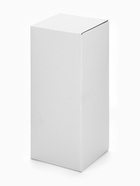 Ваза для цветов с деревянной подставкой из темного стекла, 25.5×10 см, 1.25 литра 10900233