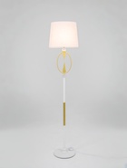 Торшер «Тур» белый 1хE27 40 Вт 38×38×168 см - фото 5038676