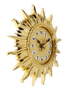 УЦЕНКА Часы настенные интерьерные «Карора», дискретный ход, 35×35 см, золотистые 10901527