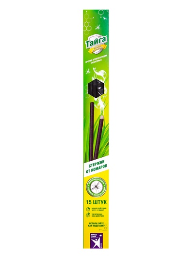 Стержни от комаров «Тайга», 15 шт., в упаковке