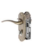 Замок врезной LOCKLAND RD001, с ручкой, 3 ключа, цвет бронза - Фото 2