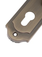 Замок врезной LOCKLAND RD001, с ручкой, 3 ключа, цвет бронза - Фото 7