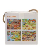 УЦЕНКА Напольный пазл «Лес и его жители», 20 крупных деталей - Фото 3