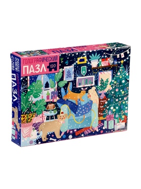 {{photo.Alt || photo.Description || 'УЦЕНКА Пазл голографический «В ожидании Нового года», 120 деталей'}}