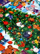 УЦЕНКА Пазл светящийся «Ждут зверята Новый год», 88 деталей 10901601