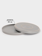 УЦЕНКА Набор посуды Доляна «Гранит», 22 предмета, 4 тарелки 26 см, 6 тарелок 20 см, 6 салатников 14.5 см, 6 кружек, керамика, серый - Фото 2