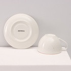 УЦЕНКА Сервиз чайный Доляна «Млечный путь», 15 предметов: 6 чашек 220 мл, 6 блюдец d=13.5 см, молочник 300 мл, сахарница 350 мл, чайник 1 л, фарфор, белый - Фото 15