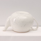 УЦЕНКА Сервиз чайный Доляна «Млечный путь», 15 предметов: 6 чашек 220 мл, 6 блюдец d=13.5 см, молочник 300 мл, сахарница 350 мл, чайник 1 л, фарфор, белый - Фото 5