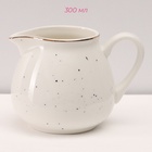 УЦЕНКА Сервиз чайный Доляна «Млечный путь», 15 предметов: 6 чашек 220 мл, 6 блюдец d=13.5 см, молочник 300 мл, сахарница 350 мл, чайник 1 л, фарфор, белый - Фото 6