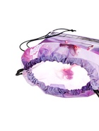 Мешок для обуви deVENTE на шнурке, с сеткой, принтом, размер 47×1×40 см, сиреневый - Фото 4