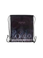 Мешок для обуви deVENTE на шнурке, с сеткой, принтом, размер 47×1×40 см, чёрный - Фото 3