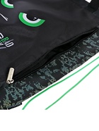 Мешок для обуви deVENTE на шнурке, с принтом, размер 43×1×38 см, чёрный - Фото 4