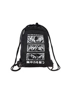 Мешок для обуви deVENTE на шнурке, с принтом, размер 46×1×33 см, чёрный - Фото 1