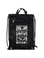 Мешок для обуви deVENTE на шнурке, с принтом, размер 46×1×33 см, чёрный - Фото 2