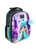 Рюкзак каркасный 38х29х17 см, deVENTE Choice Lite 17L Paris Girl, + брелок, для девочки 10841225 - фото 5403250