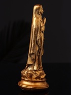 Фигурка гипс «Дева Мария», 14×5 см, бронза 10896086 - фото 16684341
