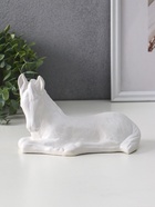 Фигура «Лошадь», 12.5×20×10 см, натуральный, гипс - фото 6616324
