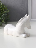 Фигура «Лошадь», 12.5×20×10 см, натуральный, гипс - фото 6616325