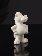 Фигурка гипс «Конь реальный», 8 см, натуральный, гипс - фото 6451750