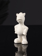 Фигурка гипс «Конь реальный», 8 см, натуральный, гипс - фото 6451754