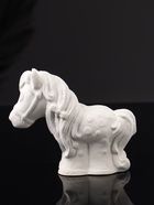 Фигурка гипс «Лошадка», 8×10×4 см, натуральный - Фото 3