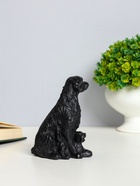 Фигурка гипс «Лабрадор с щенками», 10×7 см, чёрный - Фото 3