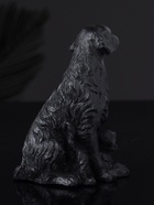 Фигура "Лабрадор с щенками", 10х7 см, черный - фото 809529065