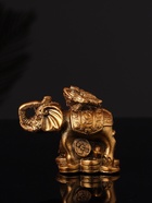 Набор фигурок «Слоны», 3 шт., под бронзу 10896126