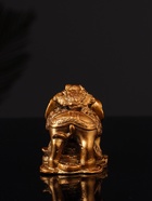 Набор фигурок «Слоны», 3 шт., под бронзу 10896126