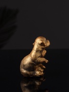 Набор фигурок «Гости, кошка и собака», 2 шт., 7 см, бронза - фото 47221473