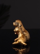 Набор фигурок «Гости, кошка и собака», 2 шт., 7 см, бронза - фото 47221475