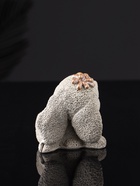 Фигурка гипс «Кролик с бантом», 7 см, серый 10896133