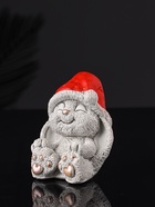 Фигурка гипс «Кролик в колпаке», 7 см, серый 10896134