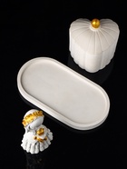 Набор: шкатулка для украшений, фигурка «Девочка», на подставке для мелочей, 12×20×10 см - Фото 3