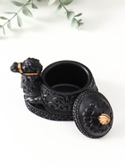 Шкатулка для украшений «Верблюд», с крышкой, 8×10.5×7 см, чёрная - Фото 5