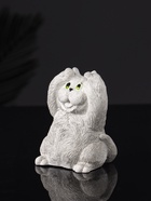 Набор фигурок «Три кота: ничего не вижу, не слышу, не говорю», гипс, 7 см, серый - фото 47344772