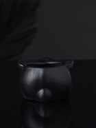 Подсвечник "Заяц" 9х6х4 см, черный 10896153 - фото 16701619