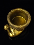 Подсвечник на 1 свечу «Колпак» 9×7×5 см, гипс под золото - Фото 7