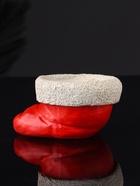 Подсвечник на 1 свечу «Колпак», гипс, 9×7×5 см, красный - Фото 5