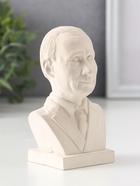 Бюст В.В. Путин, 11×6.5×5.5 см, натуральный, гипс 10896172 - фото 16956384