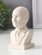 Бюст В.В. Путин, 11×6.5×5.5 см, натуральный, гипс 10896172 - фото 16956386