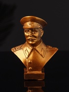 Бюст «Сталин И.В.», 10×7×5 см, под бронзу - фото 47221607