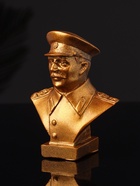 Бюст «Сталин И.В.», 10×7×5 см, под бронзу - фото 47221608