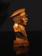 Бюст «Сталин И.В.», 10×7×5 см, под бронзу - фото 47221611