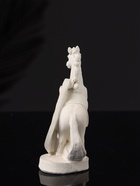 Фигурка гипс «Конь с подковой», 10×6×4 см, натуральный - фото 6441933